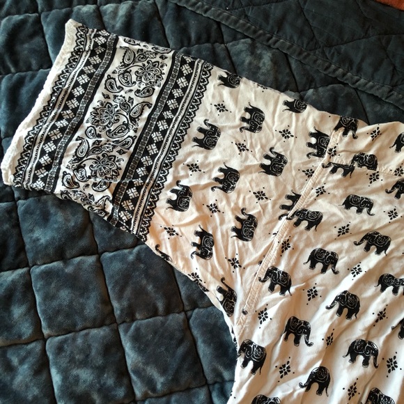 CLEARANCE Bohemian Elephant Paisley Kimono Tunic Top - Picture 4 of 10